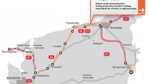 S6 - zachodniopomorskie odcinek Ustronie Morskie - Koszalin