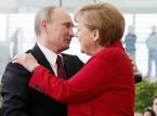 Angela Merkel i Władimir Putin