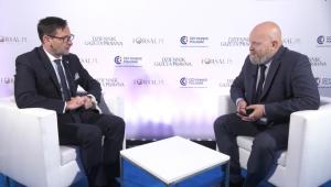 Daniel Obajtek i Grzegorz Osiecki